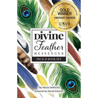 TarotMerchant-Divine Feather Messenger Deck & Book USGS