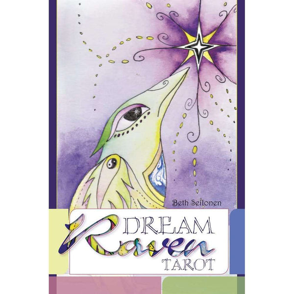 TarotMerchant-Dream Raven Tarot Kit - Deck & Book Red Feather