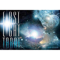 TarotMerchant-First Light Tarot Kit - Deck & Book Red Feather
