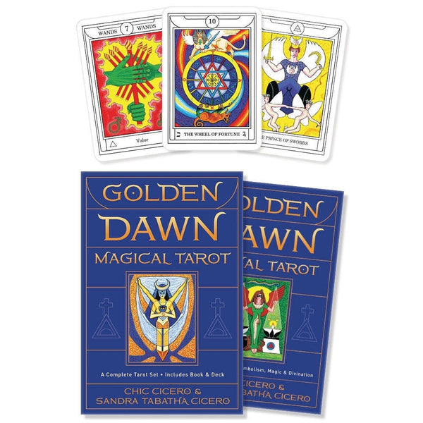 TarotMerchant-Golden Dawn Magical Tarot Kit - Deck & Book Llewellyn