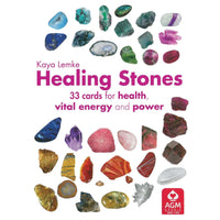 TarotMerchant-Healing Stones: 33 Cards for Health, Vital Energy and Power AGM