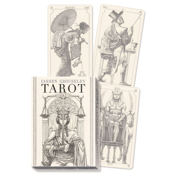 TAROT IASSEN GHIUSELEV. Les 22 majeurs et un livre d'accompagnement -  Collection LO SCARABEO - Librairies Charlemagne