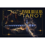 TarotMerchant-Inner Realms Tarot Kit -Deck & Book Red Feather