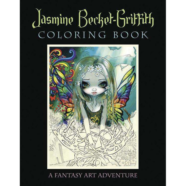 TarotMerchant-Jasmine Becket-Griffith Coloring Book Blue Angel