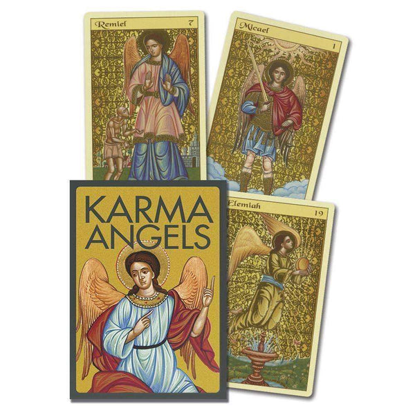 TarotMerchant-Karma Angels Oracle Deck - 32 Cards & 192 Page Guidebook