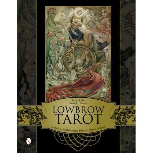 TarotMerchant-Lowbrow Tarot - Hardcover Book Red Feather