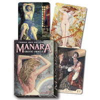 TarotMerchant-Manara Erotic Oracle Cards Lo Scarabeo