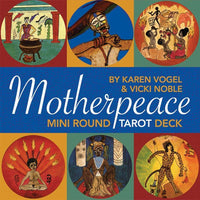 TarotMerchant-Mini Motherpeace Round Tarot Deck USGS