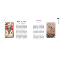 TarotMerchant-Ostara Tarot Kit - Deck & Book Red Feather