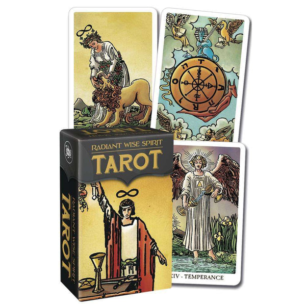 TarotMerchant-Radiant Wise Spirit Mini Tarot Deck Lo Scarabeo