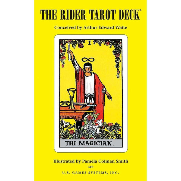 TarotMerchant-Rider-Waite Tarot Deck Premier Edition With Spread Sheet USGS