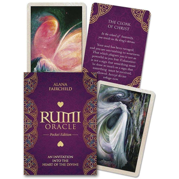 TarotMerchant-Rumi Oracle Pocket Edition Deck Blue Angel