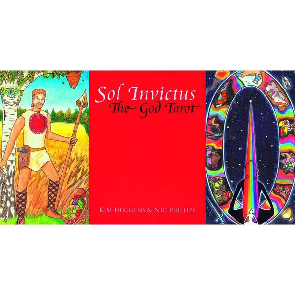 TarotMerchant-Sol Invictus The God Tarot Kit - Deck & Book Red Feather