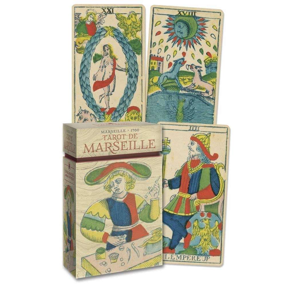 趣味・スポーツ・実用 Ancient Tarot De Marseille Tarot of Marseilles: Anonymous: 9780913866603: Amazon.com: Books