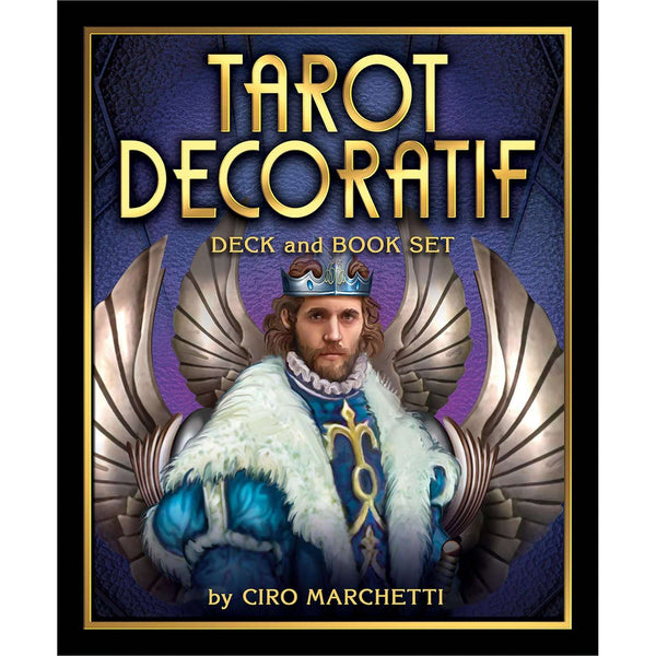 TarotMerchant-Tarot Decoratif Deck and Book Set USGS