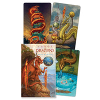 TarotMerchant-Tarot of Dragons Kit -Deck & Book Llewellyn