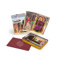 TarotMerchant-The Grail Tarot: A Templar Vision Kit - Deck & Book Red Feather