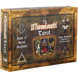 TarotMerchant-The Illuminati Tarot Kit - Deck & Book Red Feather