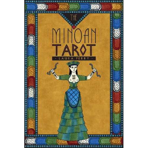 TarotMerchant-The Minoan Tarot Kit - Deck & Book Red Feather