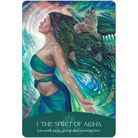 TarotMerchant-Whispers of Aloha Oracle Cards Blue Angel