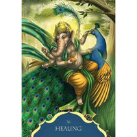 TarotMerchant-Whispers of Lord Ganesha Oracle Cards Blue Angel